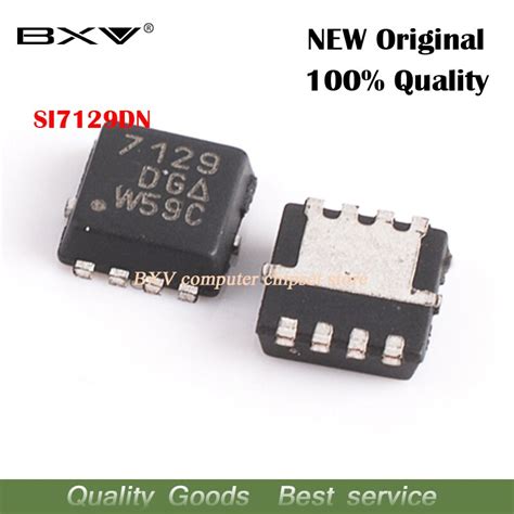 10 개/몫 SI7129DN SI7129 7129 QFN 신품 무료 배송|p-channel mosfet| - AliExpress
