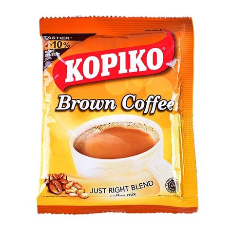 Kopiko Brown Coffee Mix Malaysia Instant Coffee Sachets G