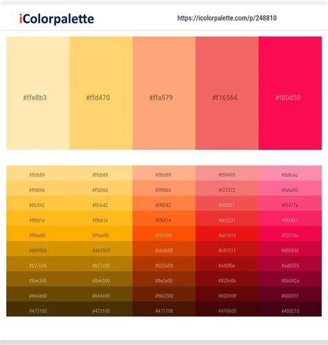 63 Latest Color Schemes With Peach Color Tone Combinations 2021