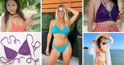 Free Crochet Bikini Swimwear Patterns Nicki S Homemade Crafts