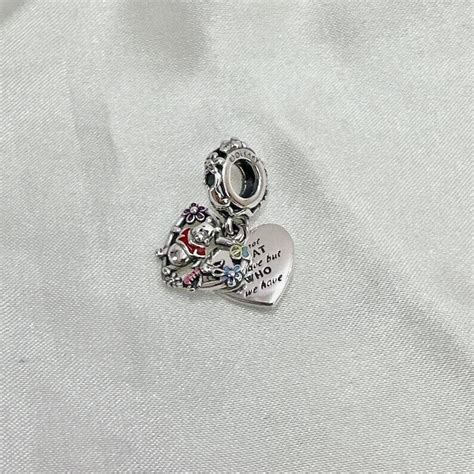 Pandora Winnie The Pooh Piglet Disney Double Dangle Sterling Silver