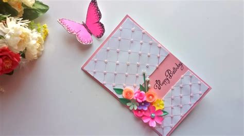 Beautiful Handmade Birthday Card Idea Diy Greeting Pop Up Cards For