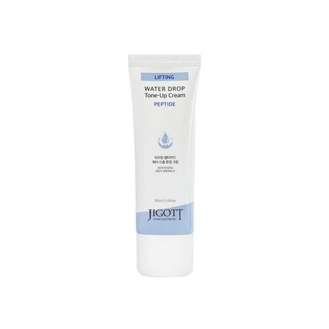 Крем для лица Jigott DAILY REAL WATER DROP Tone Up Cream PEPTIDE - 1 шт ...