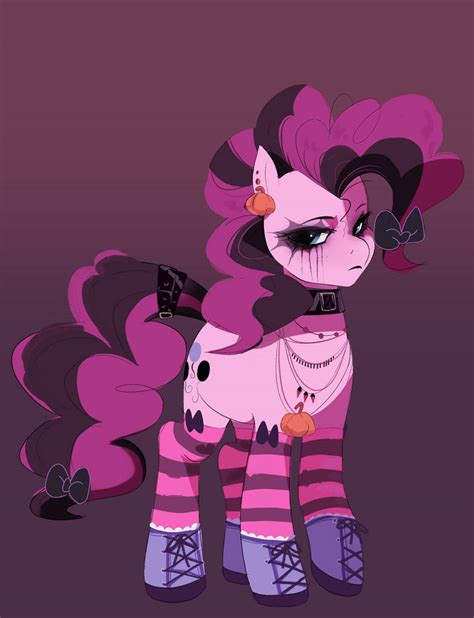 Emo Halloween Pinkie By Aztrial On Deviantart