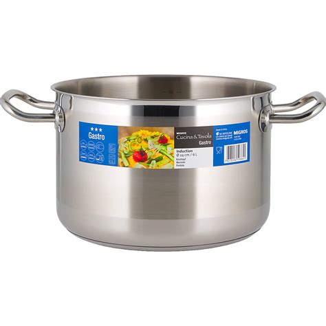 Cucina Tavola Gastro Saucepan Cm L Stainless Steel