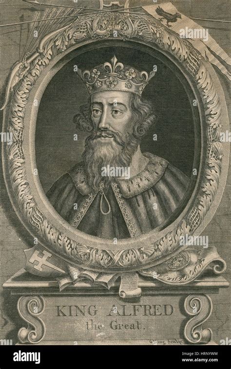 Alfred the Great, King of Wessex Stock Photo - Alamy