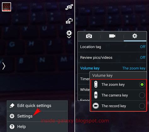 Inside Galaxy Samsung Galaxy S4 How To Change The Volume Key Function