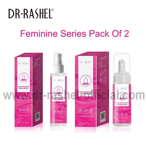 Dr Rashel Feminine Private Care Deodorant Spray Foaming Wash Pack