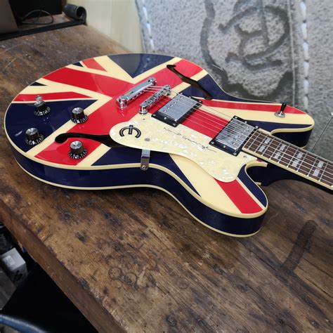 Epiphone Signature Noel Gallagher Union Jack Supernova D Occasion