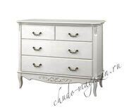 Комод цвета слоновая кость с 4-мя выдвижными ящиками большими и малыми ...