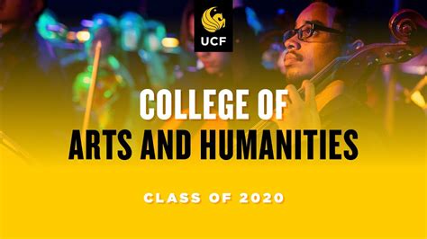 Ucf College Of Arts And Humanities Fall 2020 Virtual Commencement Youtube