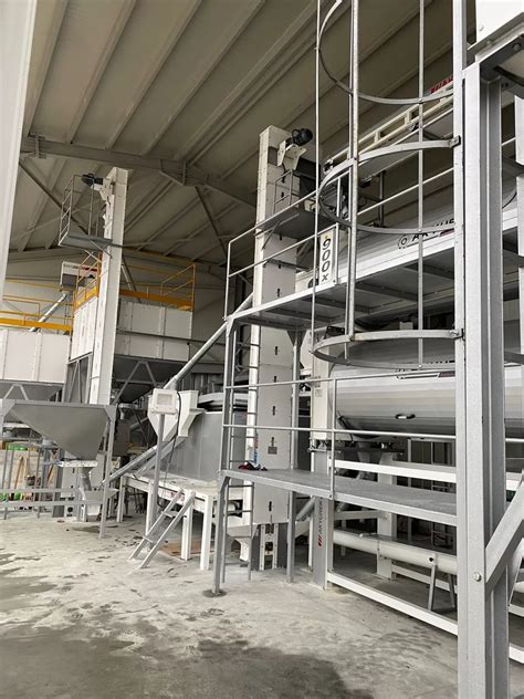 Grain Separation Plant 8T Ons Per Hour Expert In Seed Conditioning