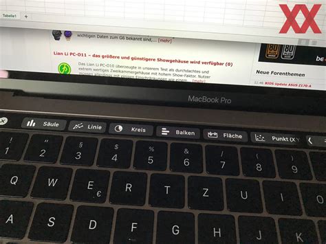 MacBook Pro mit Touch Bar im Test - Hardwareluxx