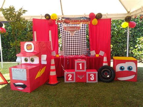 Fiesta temática McQueen Cars Theme Birthday Party Cars Birthday Party