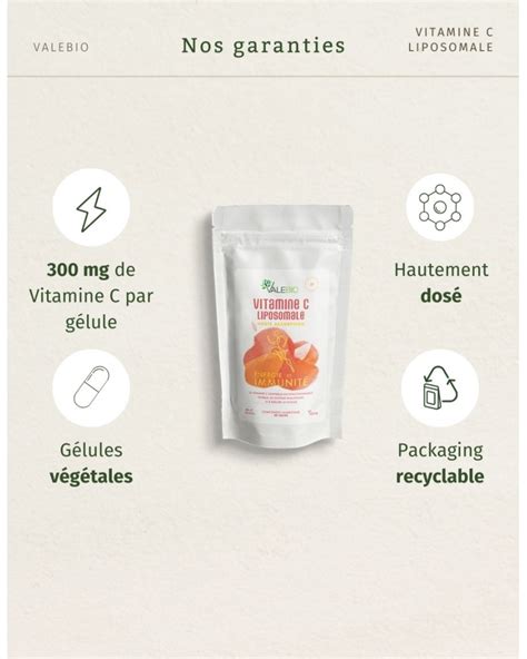 Vitamine C Liposomale En G Lules Compl Ments Alimentaires Valebio