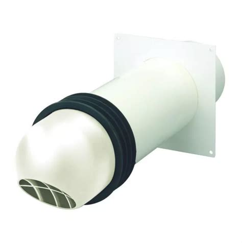 DOMUS 2647W HIGH Rise Through Wall Duct Installation Kit (150mm) White £21.90 - PicClick UK