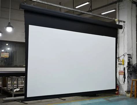 500 Inch Projector Screen Motorized Projector Screen With Rf Remote ...