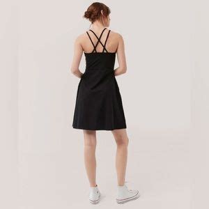 Pact Dresses Organic Cotton Fit Flare Strappy Dress With Pockets