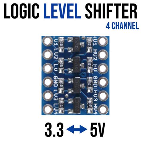 Logic Level Converter Bi Directional Micro Robotics