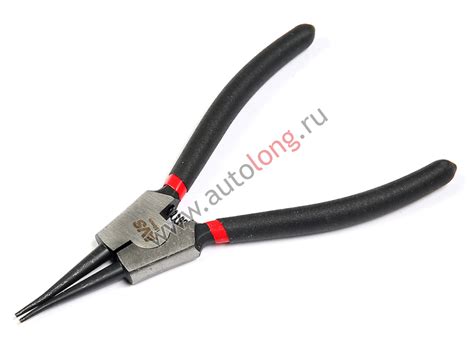 Щипцы для стопорных колец "прямой разжим" 180 мм AVS CP180-SU купить по ...
