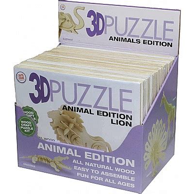 3D PUZZLE ANIMALS - Kite and Kaboodle