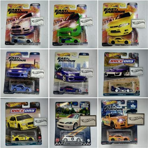 Jual Hot Wheels Premium Bugatti Chiron Honda Civic Type R Nissan Silvia Mazda Toyota Acura Nsx