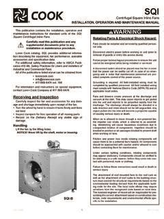 Centrifugal Square Inline Fans Loren Cook Company Centrifugal