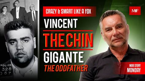 Powerful Mafia Boss Vincent The Chin Gigante The Godfather With