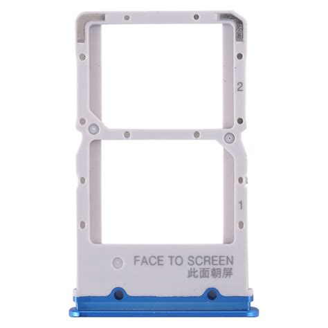 Reotel Compatible For Xiaomi Mi Redmi K20 Blue Sim Card Tray Sim Slot