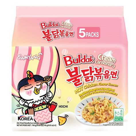 Samyang Hot Chicken Cream Carbonara Ramen G X S Shopee Singapore