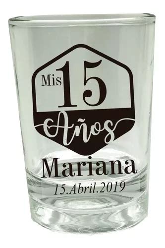 Vaso Tequilero Votive 48 Pzas Personalizados Bodas Xv Años en venta en