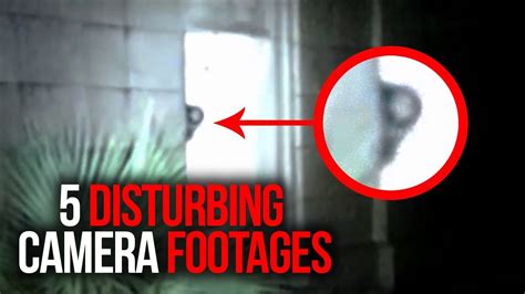 5 Creepiest Things Caught On Security Camera Youtube