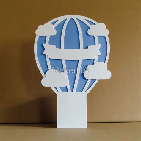 Hot Air Balloon Baby Shower Party Backdrop Christening Etsy