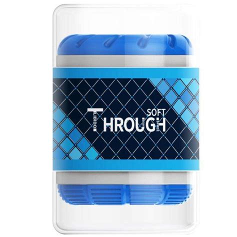 Jual Soft Silicone Male Oral Masturbator Aircraft Cup Realistic Vagina Adult Sex Toy Blue Di