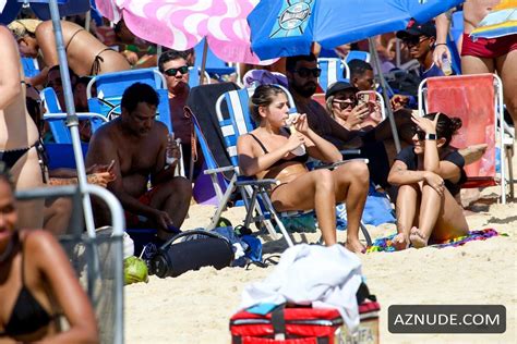 Carmen Arrufat Sexy Spotted Showing Off Her Amazing Bikini Body At Ipanema Beach In Rio De