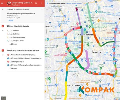 Ganjil Genap Tools Jakarta Jam Kompak Or Id Media Milenial