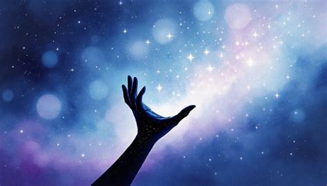 reaching  stars photo cosmic stars reach