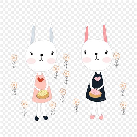 gambar kelinci lucu kelinci kelinci lucu dua kelinci kelinci