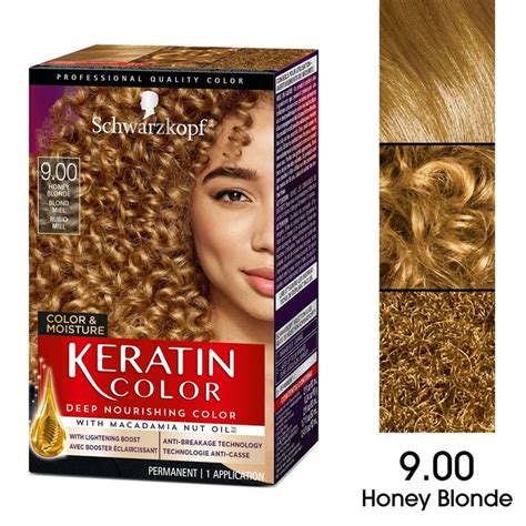 Schwarzkopf Keratin Color Honey Blonde Permanent Hair Color 6 2 Fl Oz In 2024 Hair Color