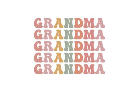 Retro Grandma Svg Png Sublimation Graphic By Retro Svg Shirt Creative