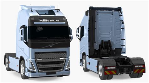 Volvo Fh16 750 Globetrotter Truck Exterior Only 3d Model 79 3ds