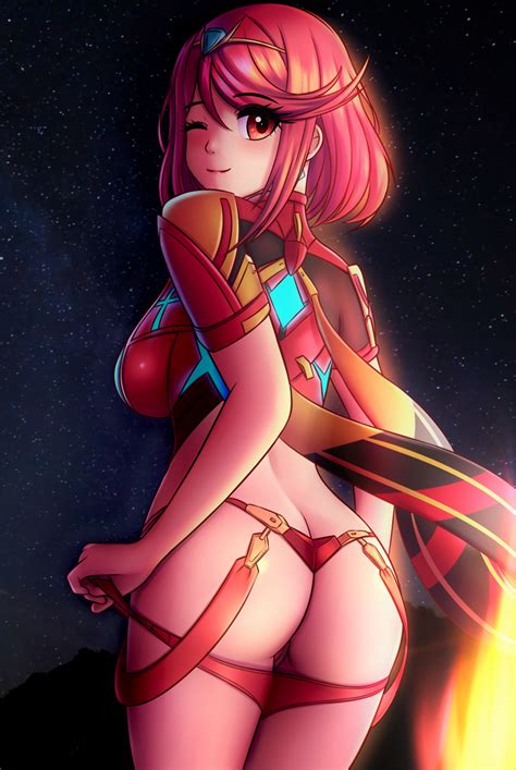 Xenoblade Pyra By TwistedScarlett Hentai Foundry