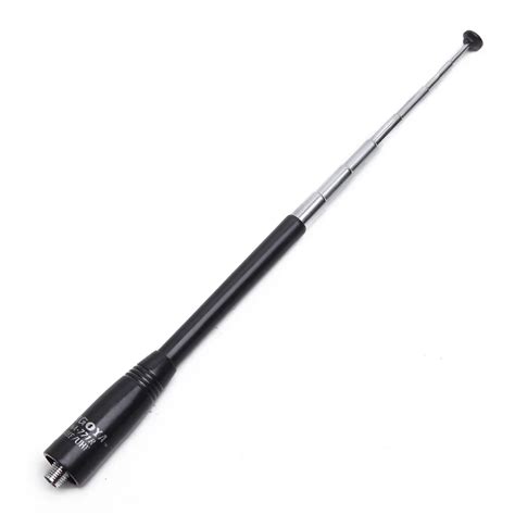 NAGOYA NA 771R Telescopic Dual Band Walkie Talkie Antenna VHF UHF SMA