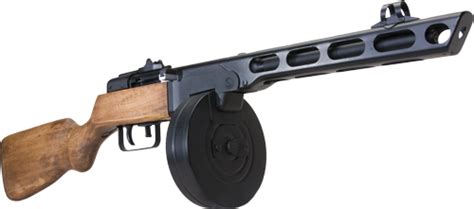 Автомат ППШ PNG фото