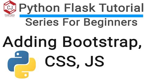 Python Flask Tutorial Adding Bootstrap Custom Css Js In Flask