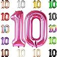 Amazon KatchOn Giant Hot Pink 10 Balloon Number 40 Inch 10th