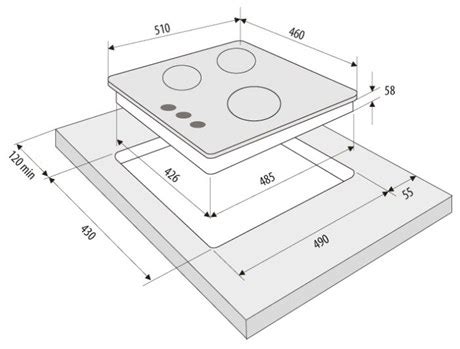 Купить варочную панель Krona Tordo 45 IX — СебеВДом.ру