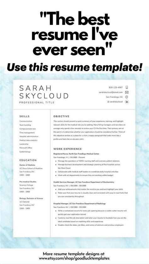 Pin by Alisha Cotton on Resume | Resume skills, Job advice, Resume tips