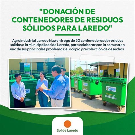 DonaciÓn Contenedores De Residuos SÓlidos Para Laredo Adas