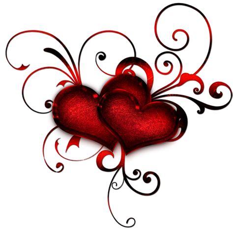 hearts red hearts  curls  lyotta  deviantart heart artwork